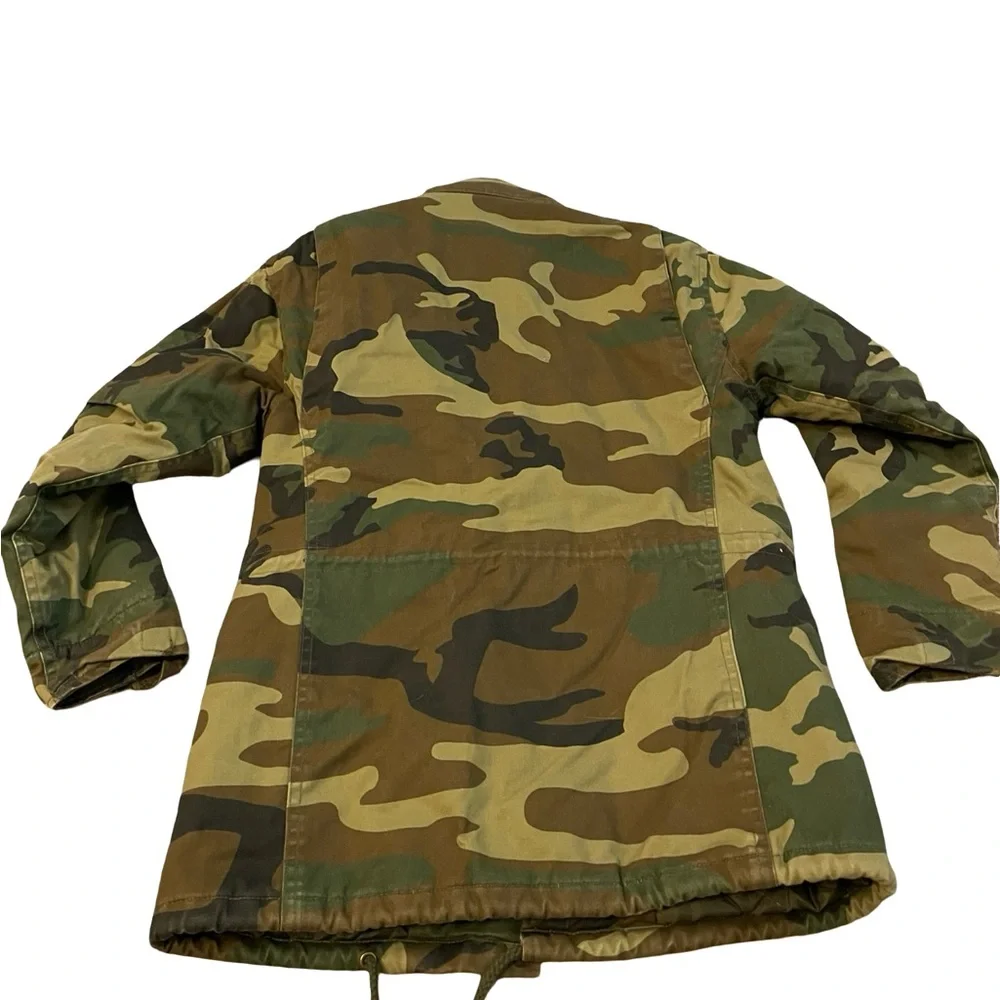 Rothco Green Camouflage Coat